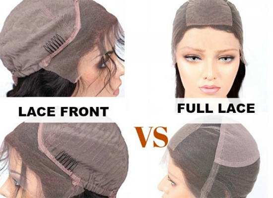 hand tied wig vs lace front